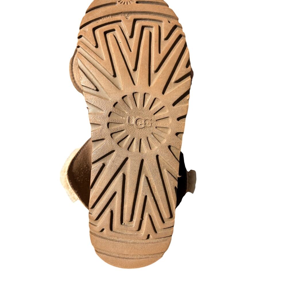 UGG Brown Shearling Ankle Booties - image 6